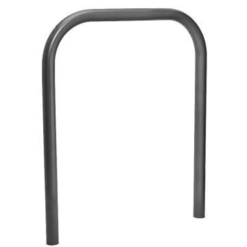 Arceau simple peint au RAL - L. 1500 mm - Sur platines