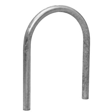 Arceau support cycle peint - Signalétique "Vélo" - Sur platines