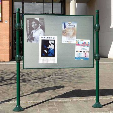Panneau municipal affichage libre 24 A4