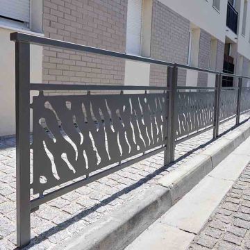 Barrière de ville Venise tôlée - L. 1000 mm