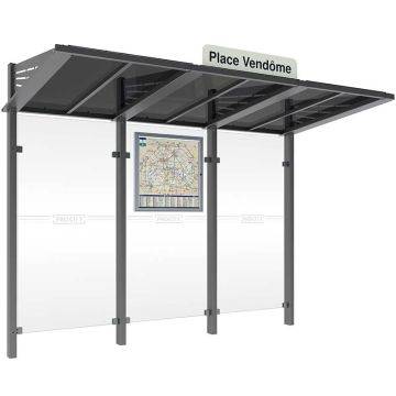 Station Bus Conviviale - Sans bardage latéral