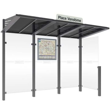 Station Bus Conviviale - Sans bardage latéral