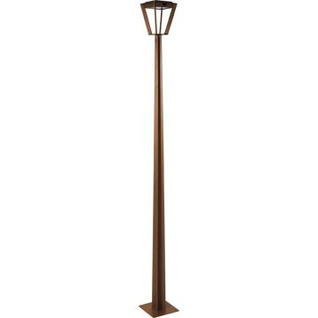 Lampadaire solaire rechargeable - Gris