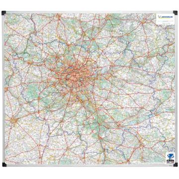 Carte Ile de France Version magnétique