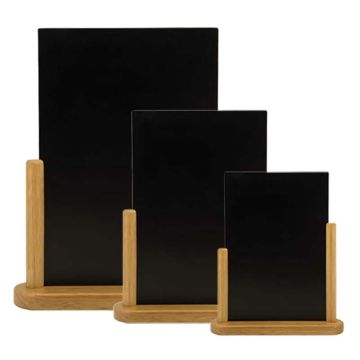 Ardoises de table - Teinte Teck - 3 tailles 