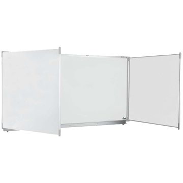 Tableau triptyque Blanc semi-mat projection