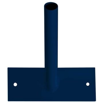 Support mural 3 drapeaux - (Ex : Gris RAL 7016)