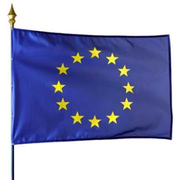 Drapeau Européen sur hampe