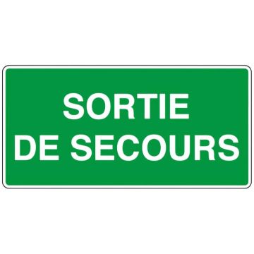 Panneau Signalétique Sortie de Secours conforme NF EN ISO 7010 – Magequip