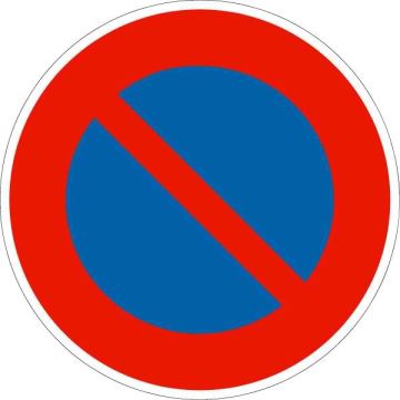 Panneau Interdiction de stationner B6a1