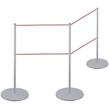 Poteau à cordon Slim Dual Line