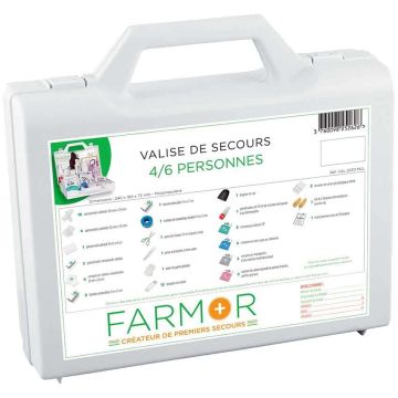 Trousse de secours pour bâtiment - 4 à 6 personnes