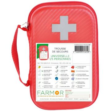 Trousse de secours universelle multi-risques