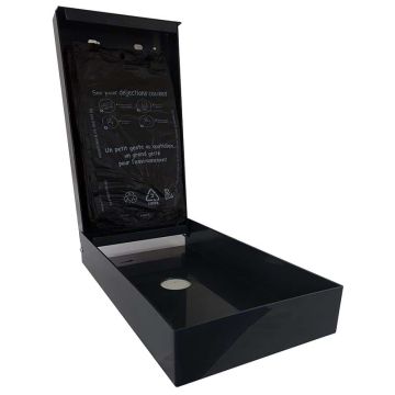 Distributeur Canisacs - Modèle Gris RAL 7016