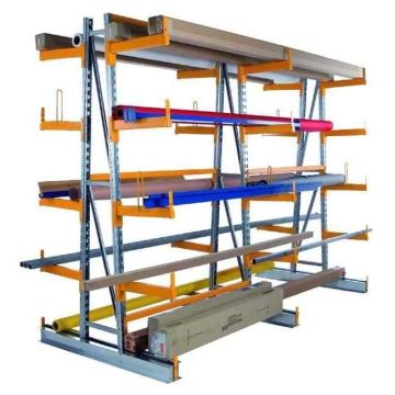 Rack type cantilever double face
