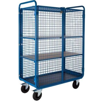 Chariot de desserte grillagé