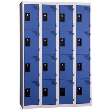 Vestiaire multicases - 4 cases/colonne - 4 colonnes
