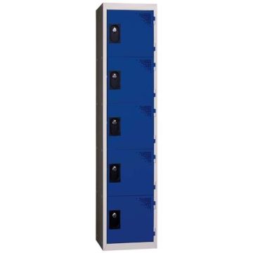 Vestiaire multicases - 5 cases/colonne - 3 colonnes