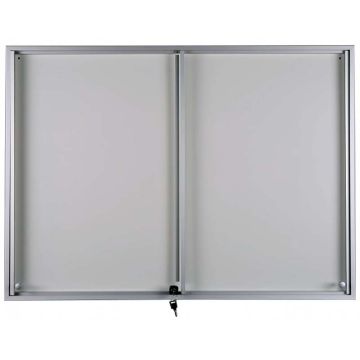 Vitrine Century porte coulissante - Fond liège