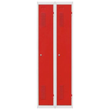 Casier vestiaire industrie propre : 1 case départ + 2 suivantes