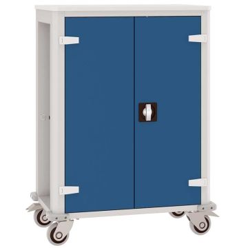 Servante mobile alimentée spéciale tablettes