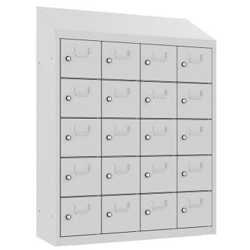 Armoire murale multi-casiers - 25 cases
