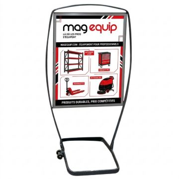 Panneau porte-affiche Signal