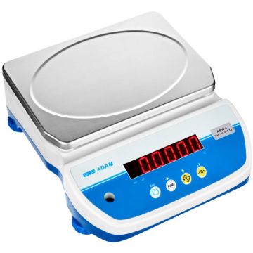 Balance de comptoir étanche IP67 à plateau inox et double affichage LED