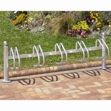 Râtelier range-vélos 5 places - Vert