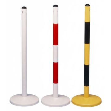 Poteaux signalisation métal à chaîne