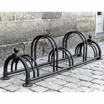 Rack à vélos 2 niveaux Vintage - Noir