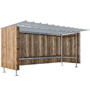 Abri bois vélos & deux roues