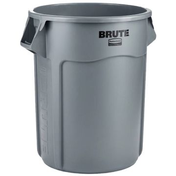 Collecteur Brute Rubbermaid 208L - Gris