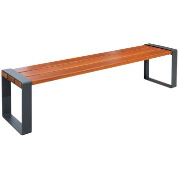 Mobilier urbain, Matériel de collectivités, Bancs de jardin, Extérieur  Poubelle extérieur triangle 60L imitation bois - Mobilier urbain