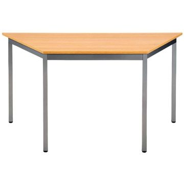 Table de réunion trapèze 120 cm