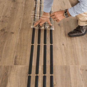 Plaque bandes de guidage - Pose facile