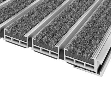 Tapis structure alu - H. 19 mm