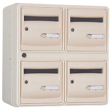 Bloc BAL Océan 2 colonnes X 3 cases (B6) - Gris brun