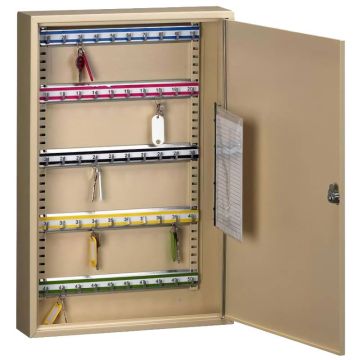 Armoire à clés murale Eco-line en acier avec serrure