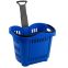 Panier magasin sur roulettes 43L