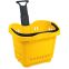 Panier magasin sur roulettes 43L