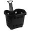 Panier magasin sur roulettes 43L
