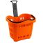 Panier magasin sur roulettes 43L