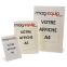 Chevalet porte-affichette transparent PET