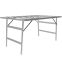 Table marché alu pliante & légère en aluminium