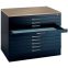 Meuble à tiroirs pour plans ou documents plats