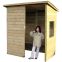 Abri Bus en bois autoclave