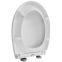 Abattant WC thermoplastique silencieux