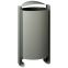 Corbeille acier sur pied 100L