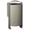 Corbeille acier sur pied 100L